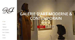 Desktop Screenshot of galerie-st-jacques.com